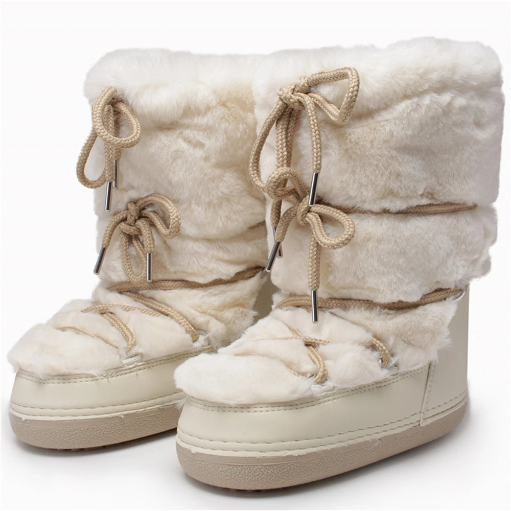 Fluffy Babe Boots