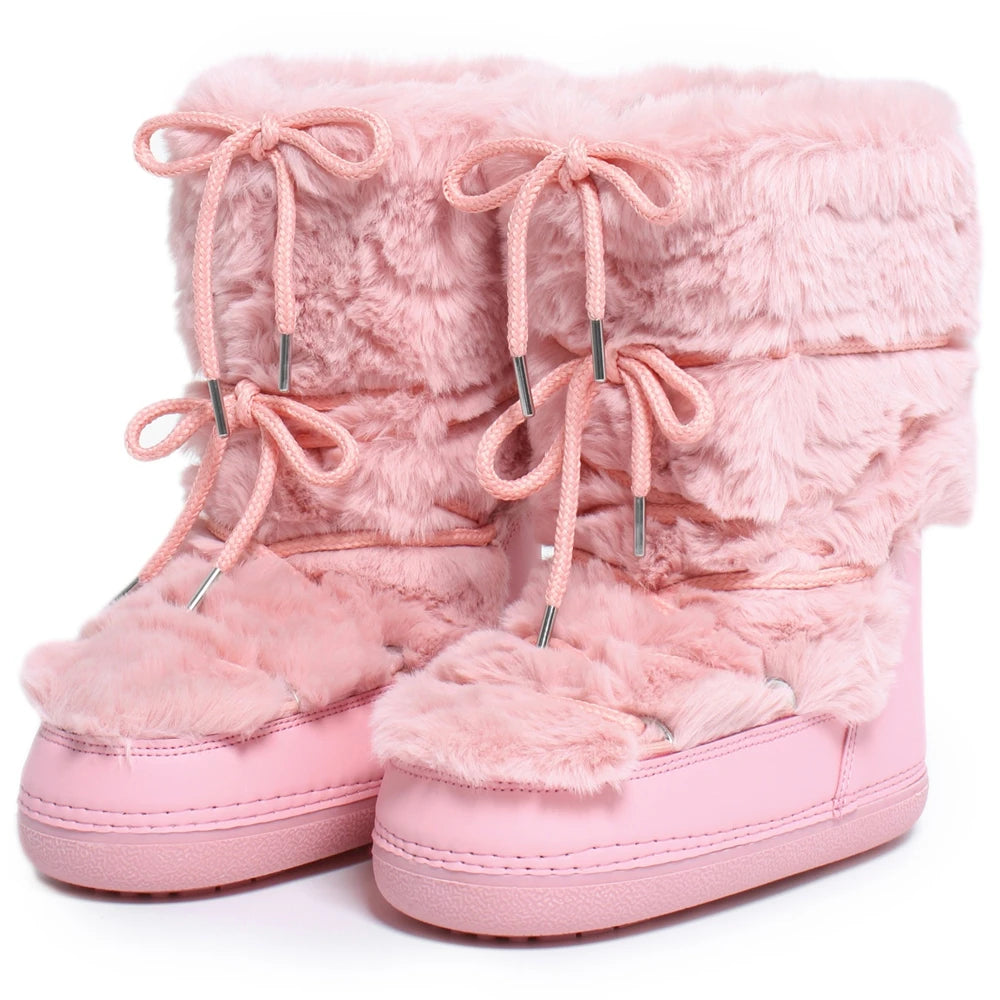 Fluffy Babe Boots
