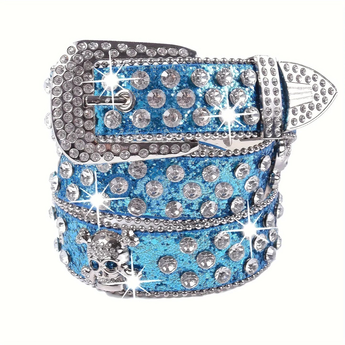 Skull Bling Belt
