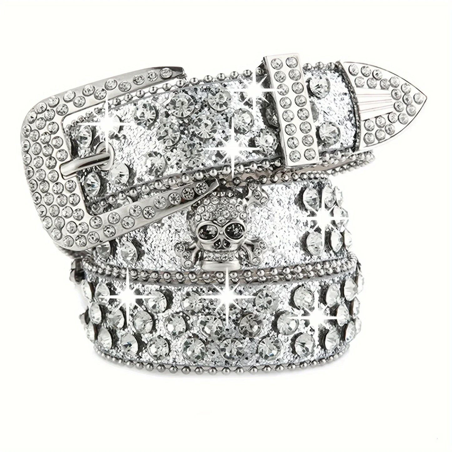 Skull Bling Belt
