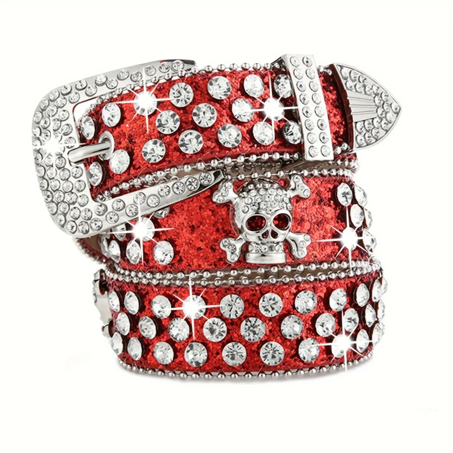 Skull Bling Belt