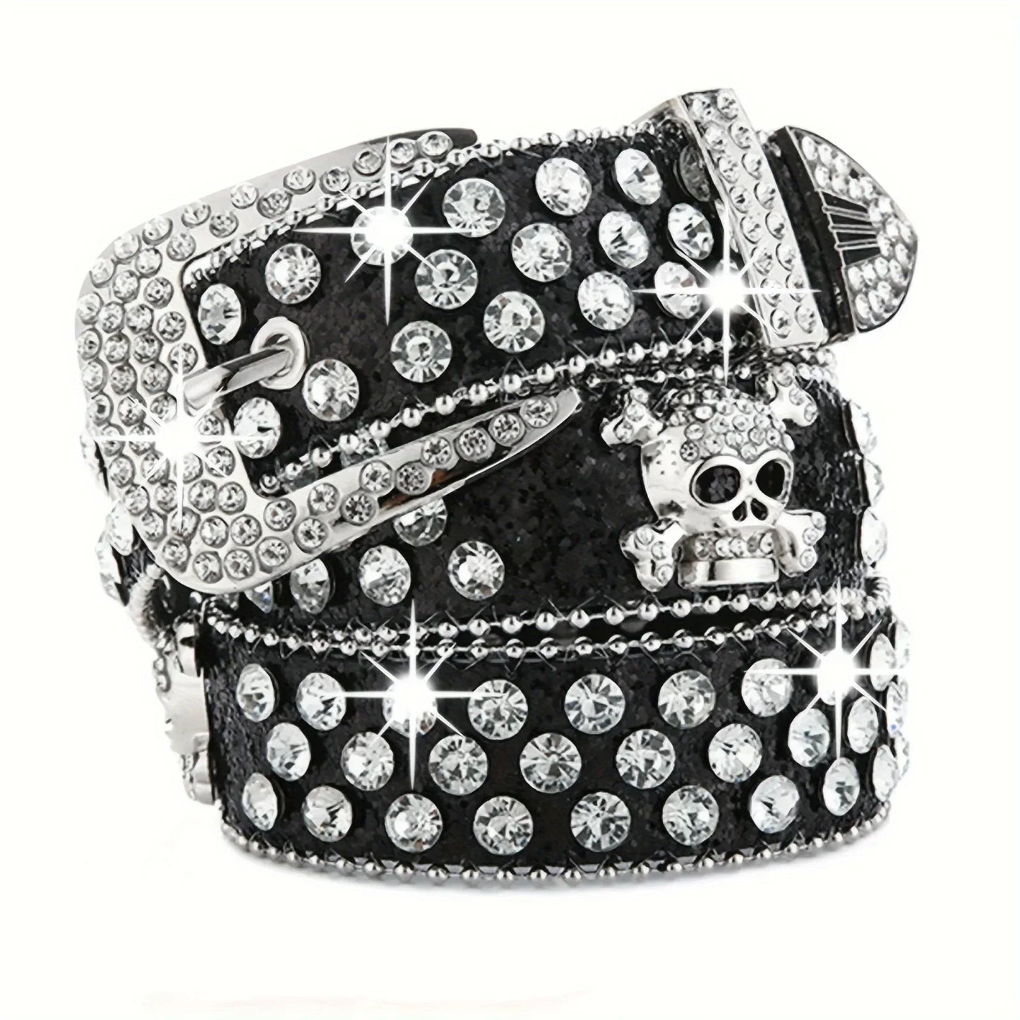 Skull Bling Belt