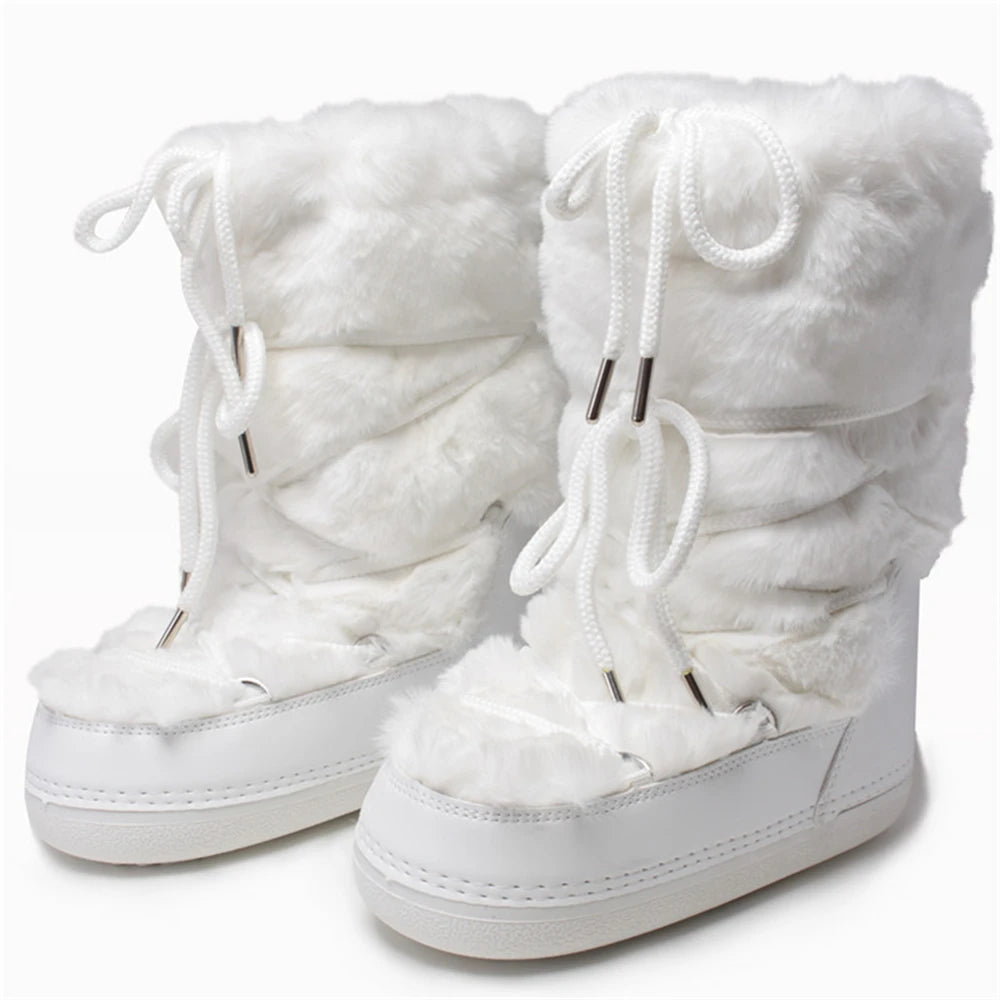 Fluffy Babe Boots