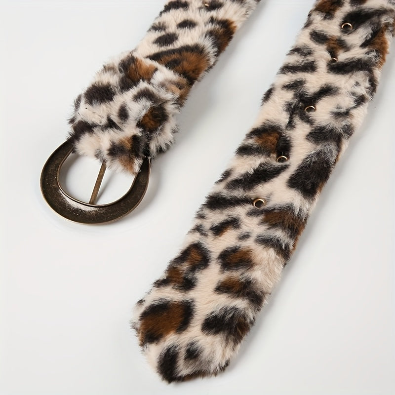 Cinturón Leopard Print