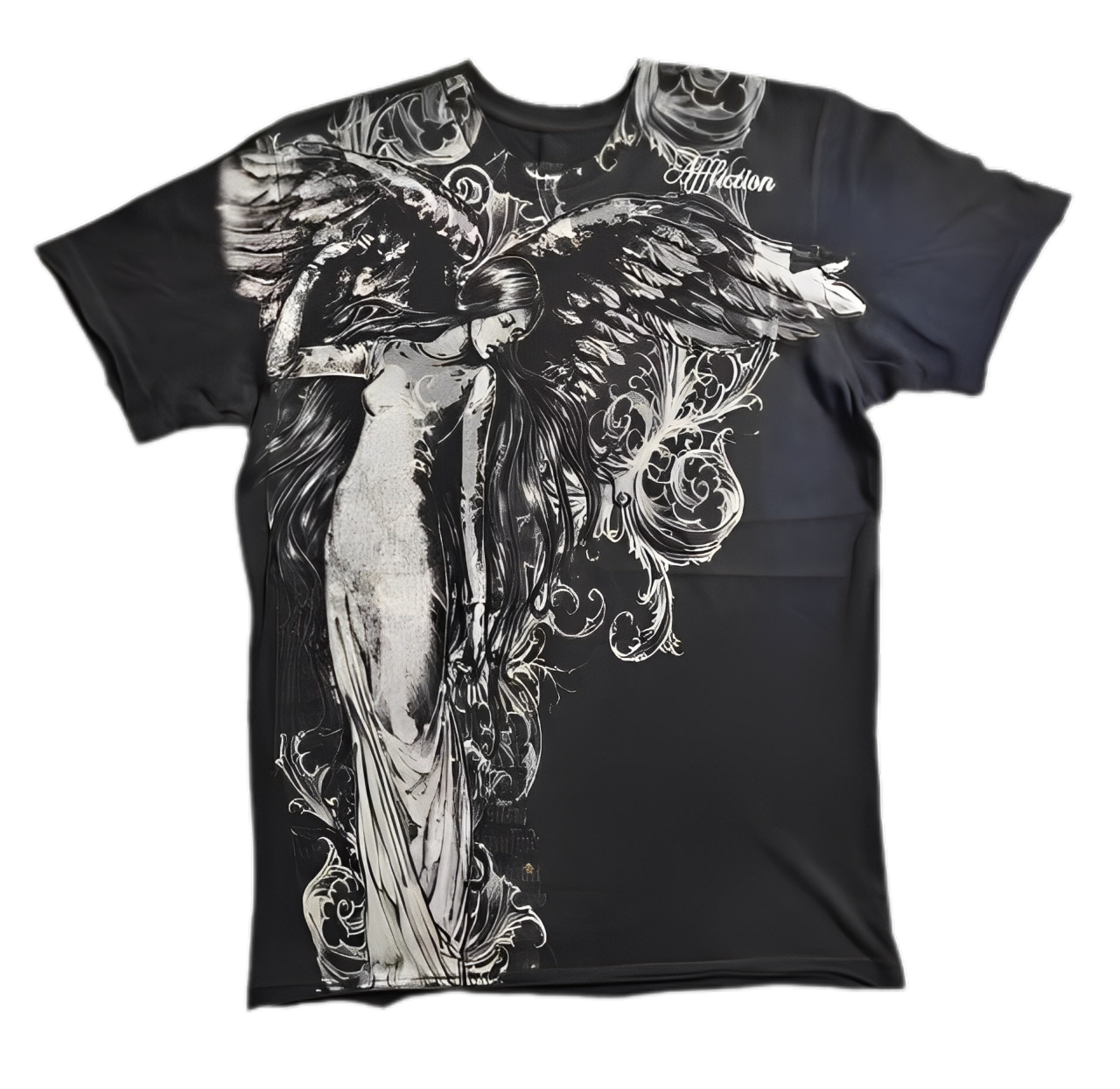 Polera Affliction Angel Black