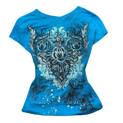 Polera Blue Strike