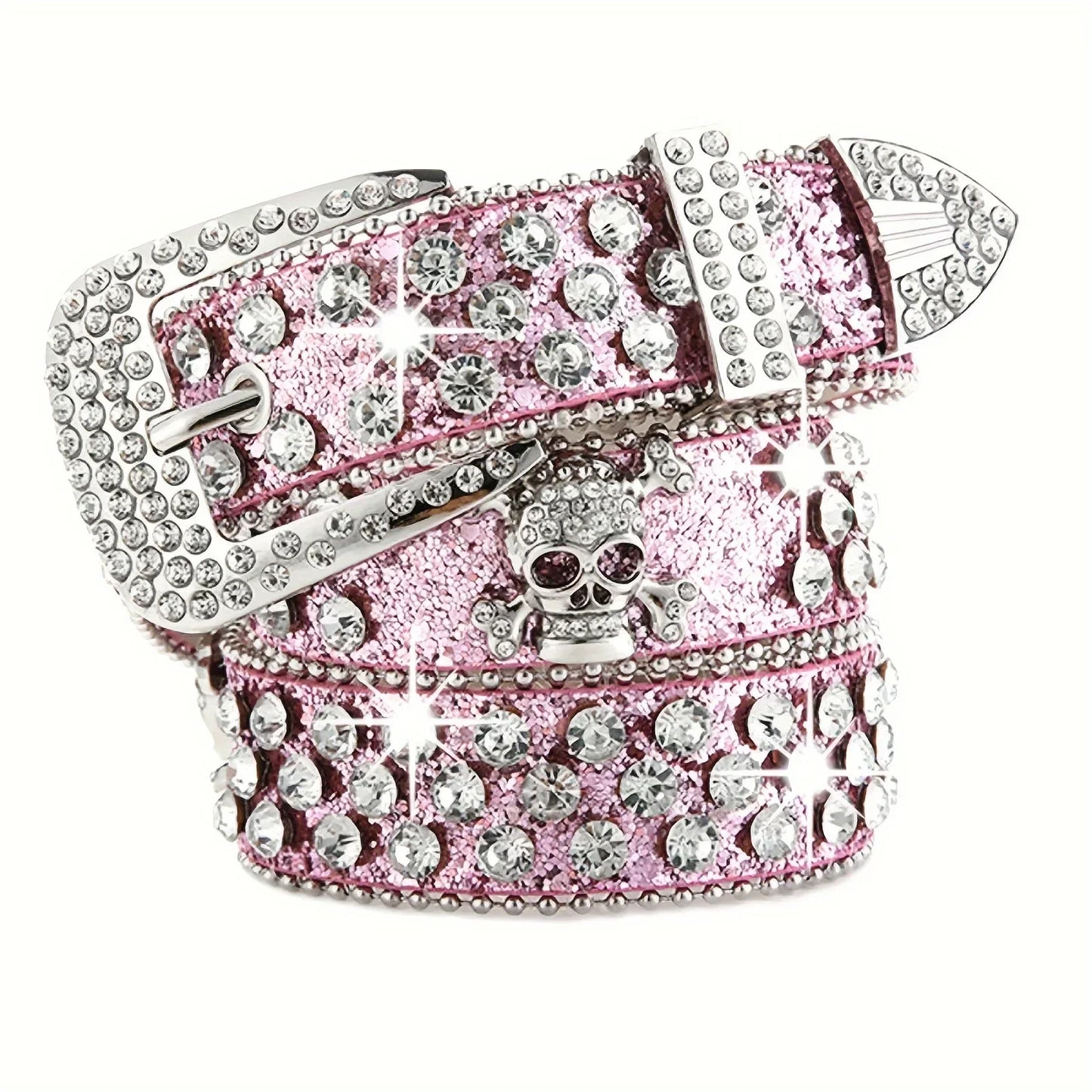 Skull Bling Belt