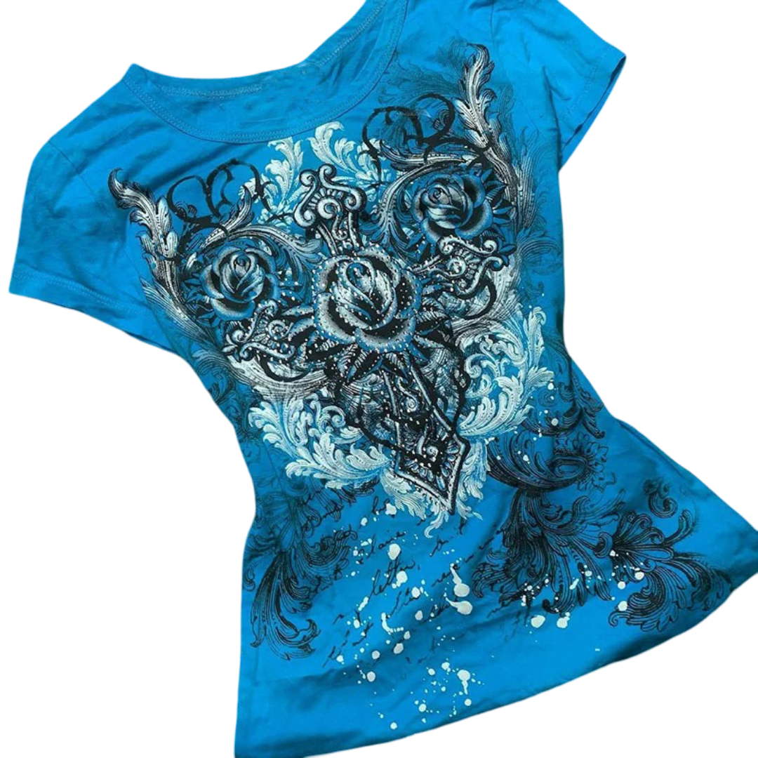 Polera Blue Strike