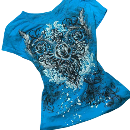 Polera Blue Strike