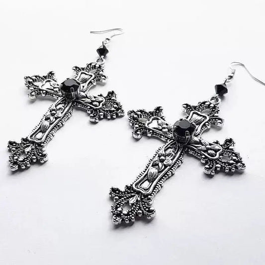 Cross-shaped Earrings